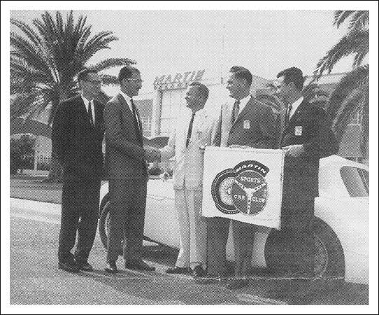 Old photograph showing MSCC Members circa 1966 used on the About Us page